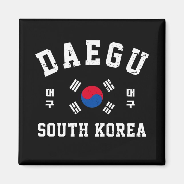 Aimant Daegu Corée du Sud  (Devant)