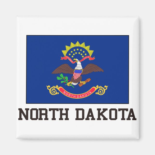 Aimant Dakota du Nord (Devant)