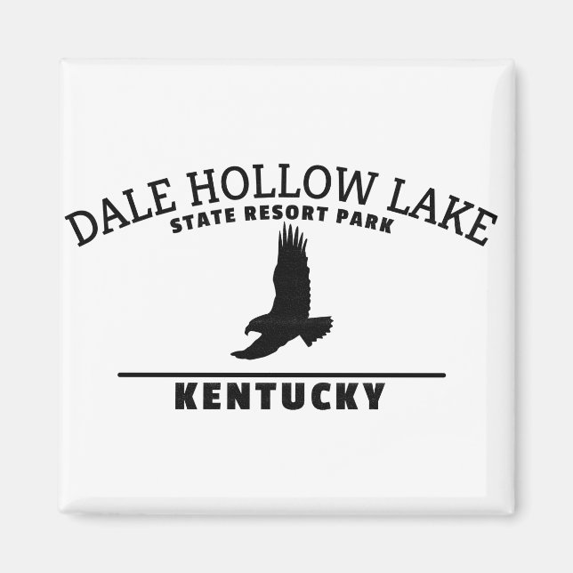 Aimant Dale Hollow Lake State Resort Park (Devant)