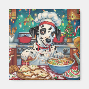 Aimant Dalmatie : Noël festif