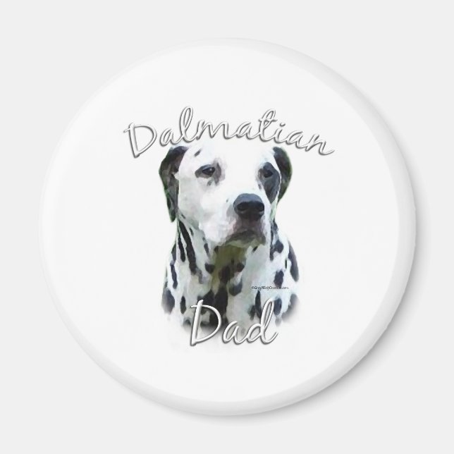 Aimant Dalmatien papa 2 (Devant)