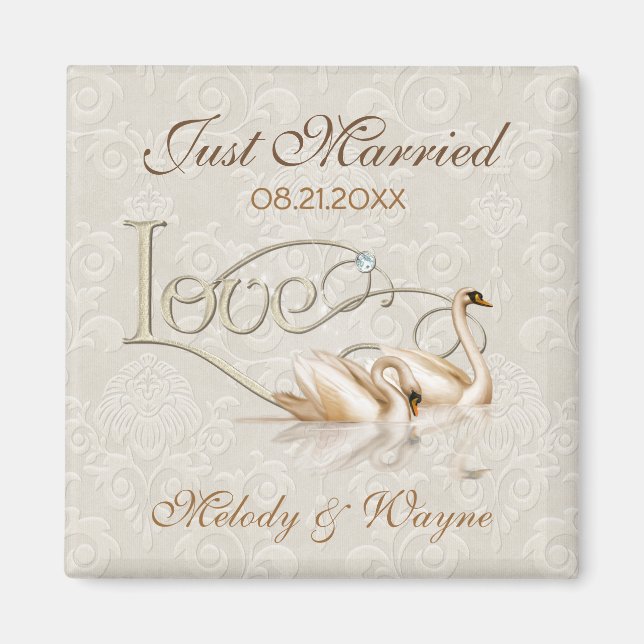 Aimant Damask Elegance (Devant)