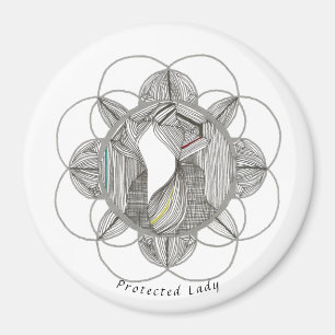 Aimant Dame protégée