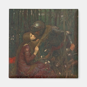 Aimant Dame Sans Merci, 1893 de belle de La (huile sur la