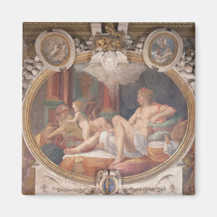 Aimant Danae recevant la douche d'or