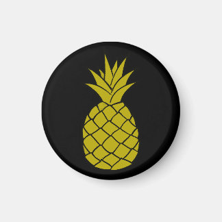 Aimant d'ananas doré