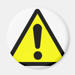 Aimant Danger ! (Marque d'exclamation)