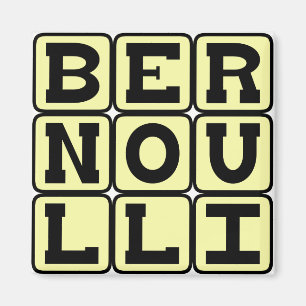 Aimant Daniel Bernoulli, du Principe Bernoulli