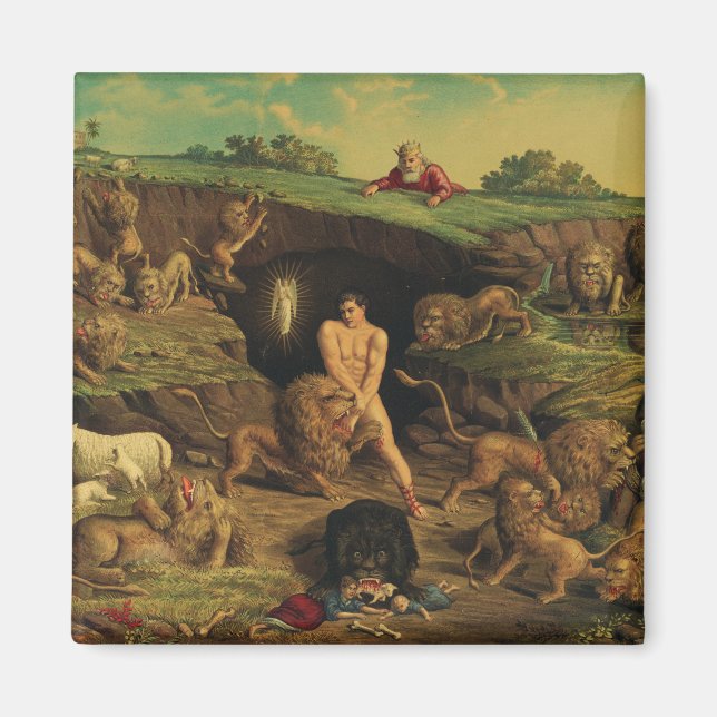 Aimant Daniel dans le Den des Lions (Devant)