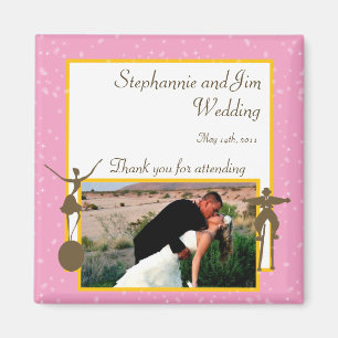 Aimant d'annonce 5x5 cm Carnaval