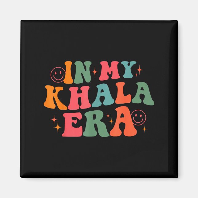 Aimant Dans mon ère Khala Bébé Annonce de grossesse pour  (Devant)