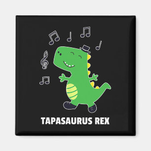 Aimant Danse à claquettes -tapasaurus Rex-dinosaure Cadea
