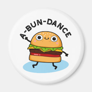 Aimant Danse amusante Danseuse Danseuse Burger Pun