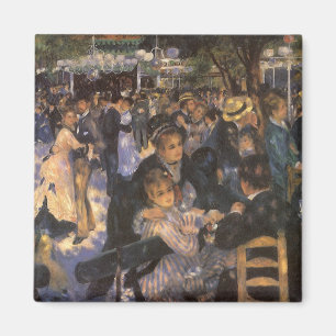 Aimant Danse au Moulin de la Galette par Pierre Renoir