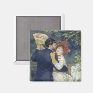 Aimant Danse country par Pierre Renoir, Art Vintage