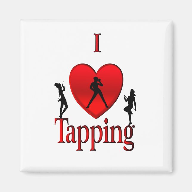 Aimant Danse I Heart Tap (Devant)