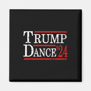 Aimant Danse Trump 2024 Trump Vance Drôle Républicain Pol