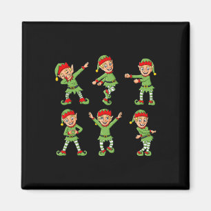 Aimant Danser Elf Christmas Dance Challenge Garçons Fille