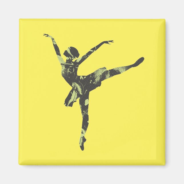 Aimant Danseur de ballet moderne danse moderne (Devant)