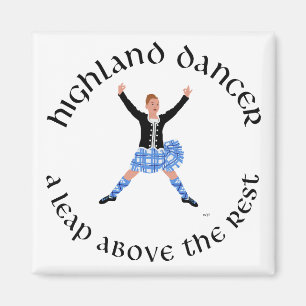 Aimant Danseurs des Highlands - Un Saut Au-Dessus du Rest