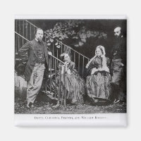Dante, Christina, Frances et William Rossetti