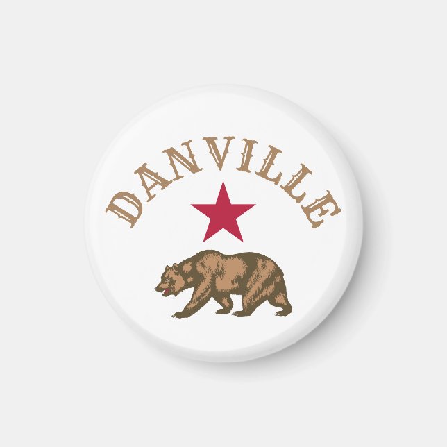 Aimant Danville, Californie (Devant)