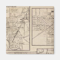 Danville, Shelbyville, Atlanta et Monticello