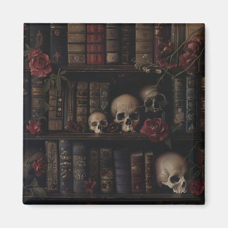 Aimant Dark Academia pour les amateurs de livres