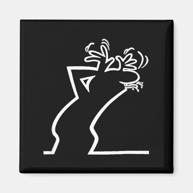 Aimant Dark Humor Sarcasm Funny Quote Witty Irony Office  (Devant)