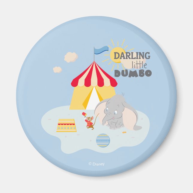 Aimant Darling Little Dumbo & Timothy (Devant)