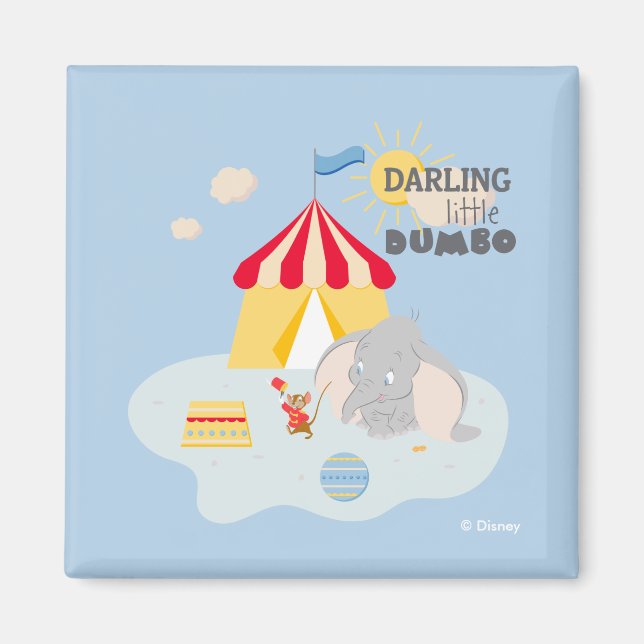 Aimant Darling Little Dumbo & Timothy (Devant)