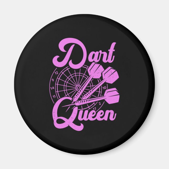 Aimant Dart Queen (Devant)