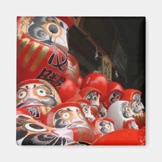Aimant Daruma San Japonais bonne poupées de chance