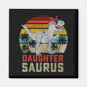 Aimant Daughtersaurus Trex Dinosaure Fille Saurus Famille