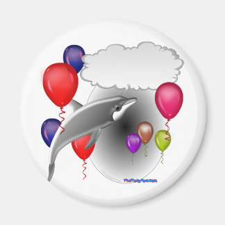 Aimant Dauphin de fête d'anniversaire qui parle