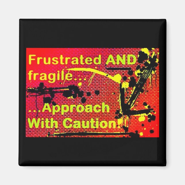 Aimant d'avertissement (Devant)