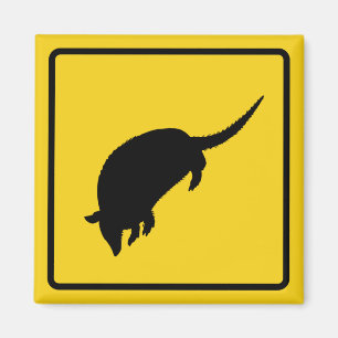 Aimant d'avertissement Armadillo