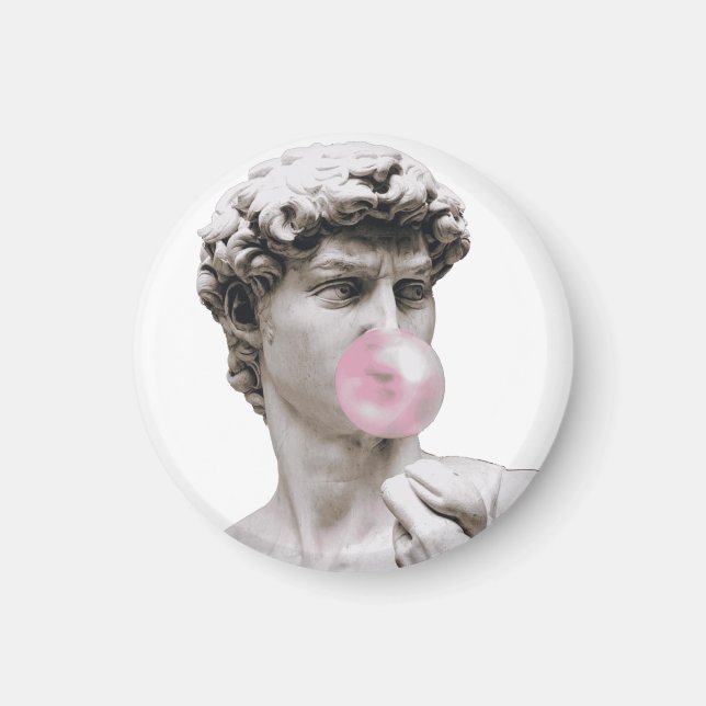 Aimant David - Buble Gum (Devant)