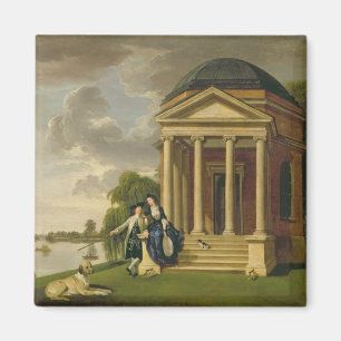 Aimant David Garrick (1717-79) et son épouse par son