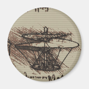 Aimant DAVINCI HELO Cross Stitch Design