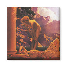 "Daybreak" (détail), par Maxfield Parrish