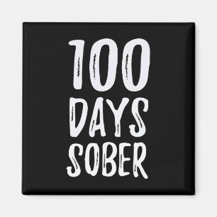 Aimant Days Sober Félicitations Sobriété