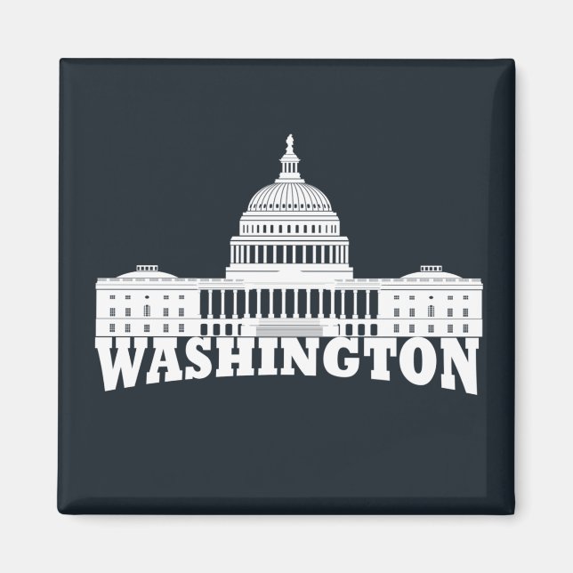 Aimant dc washington (Devant)