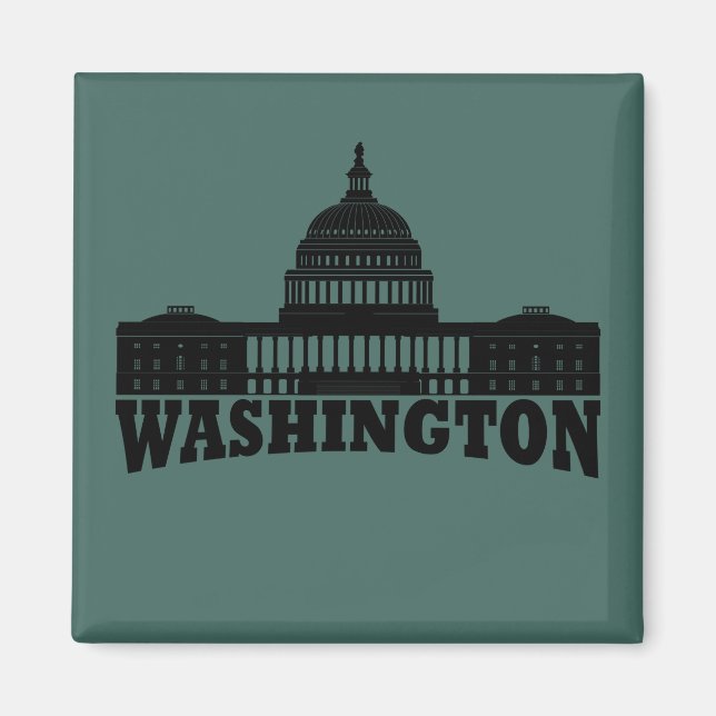 Aimant dc washington (Devant)