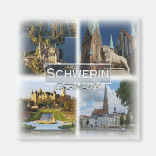 Aimant DE0130 Europe, Allemagne, Schwerin, Fridge