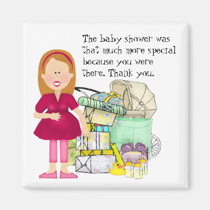 Aimant de baby shower