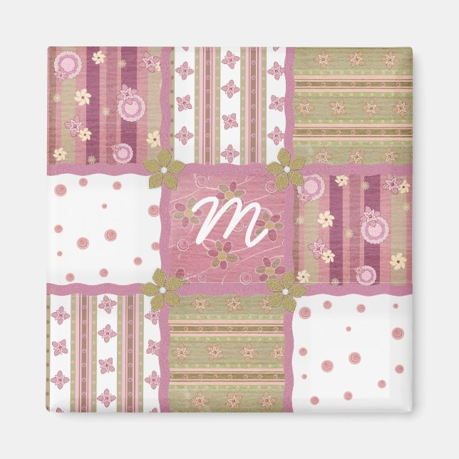 Aimant de bande de patchs Chic Quilt (Devant)
