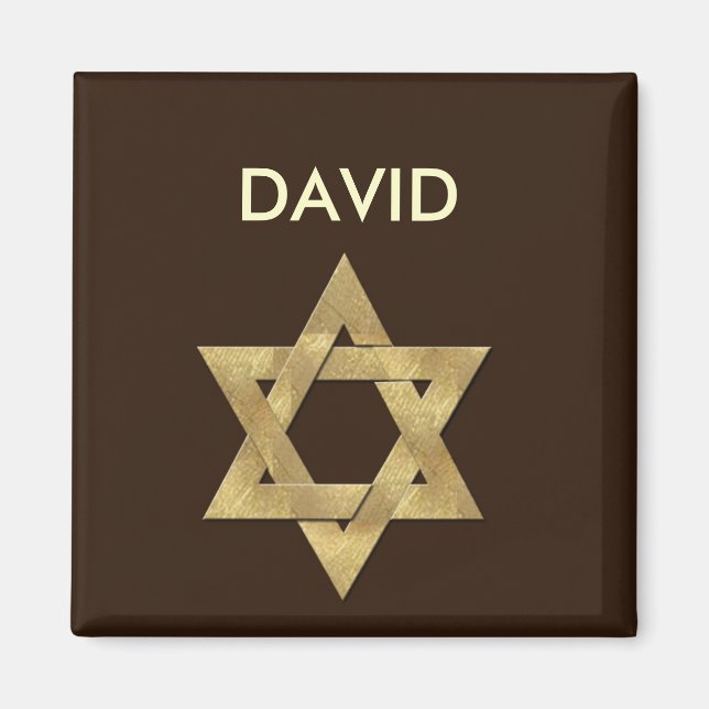 Aimant de barre personnalisée Mitzvah (Devant)