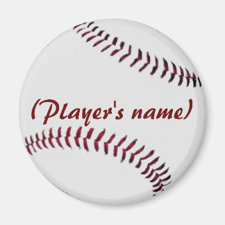 Aimant de baseball personnalisé
