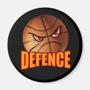 Aimant de basket-ball de la défense